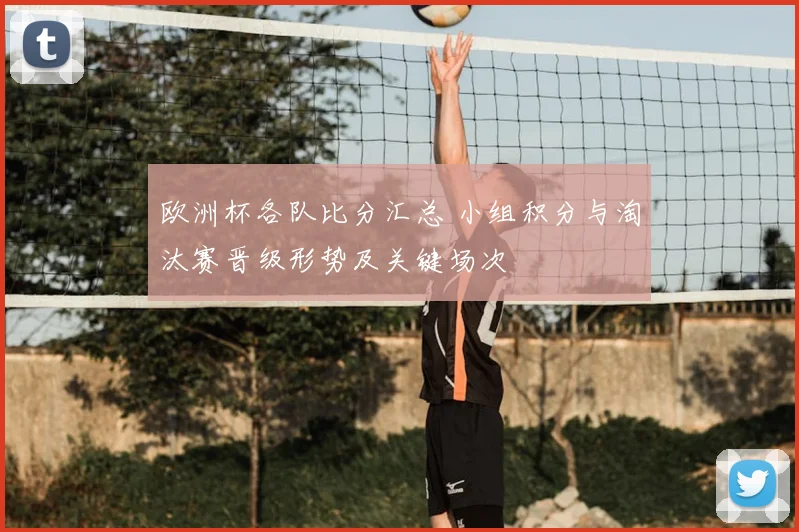 欧洲杯各队比分汇总 小组积分与淘汰赛晋级形势及关键场次