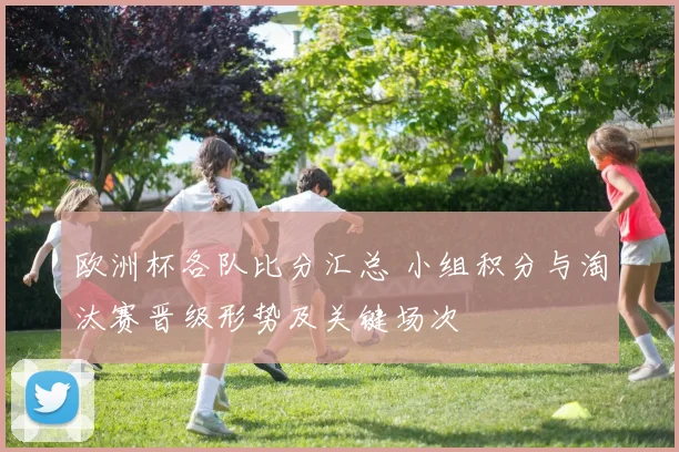 欧洲杯各队比分汇总 小组积分与淘汰赛晋级形势及关键场次